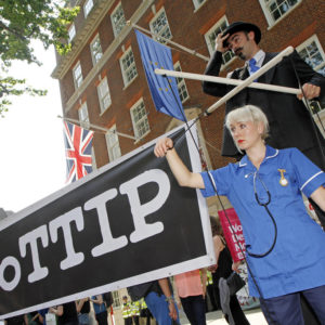 TTIP protest
