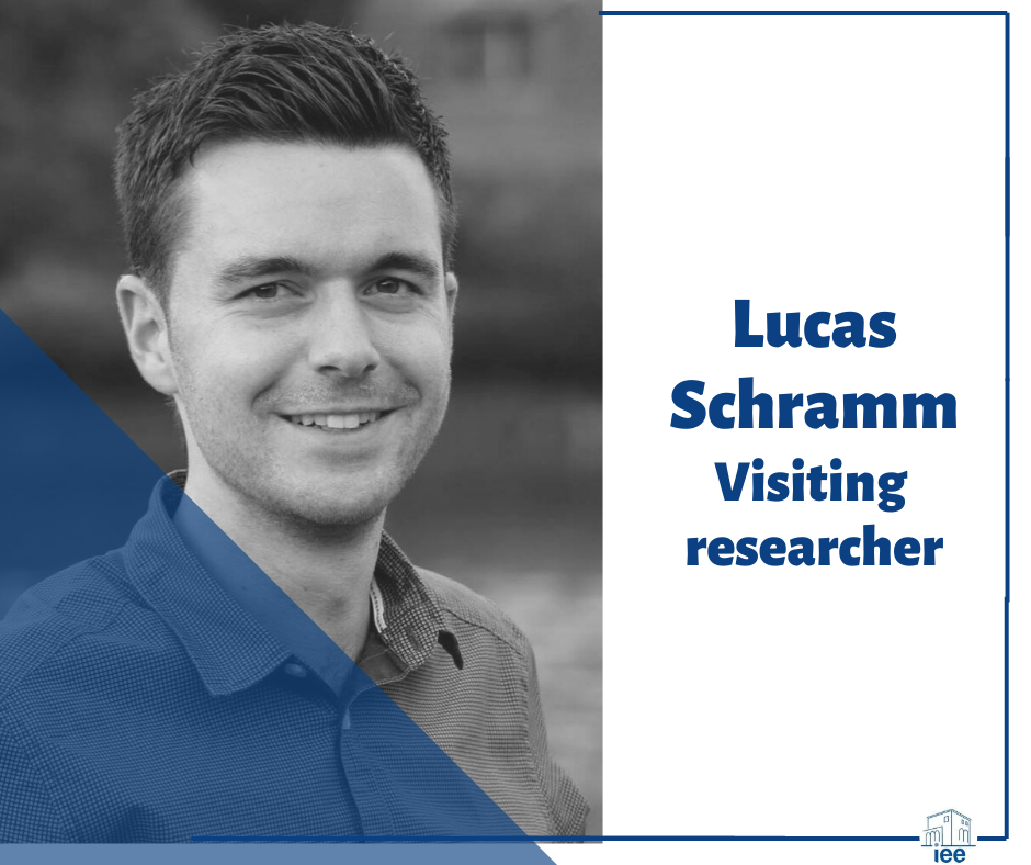 visiting researcher Lucas Schramm