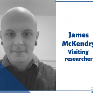 visiting researcher James McKendry
