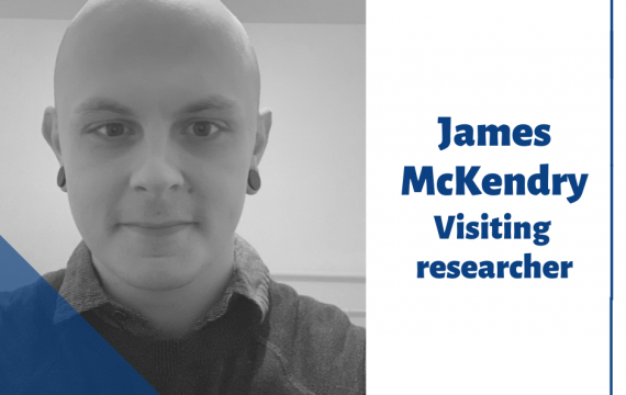 visiting researcher James McKendry