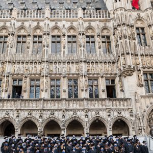 Graduation at the Grande-Place