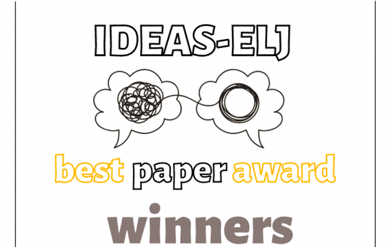 First IDEAS-ELJ Best Paper Award winners